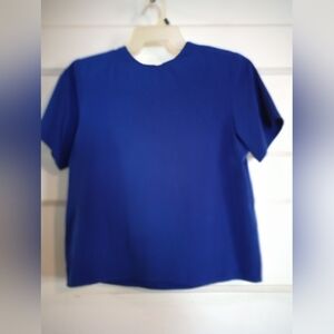 Jack MulQueen 8 women's royal blue top (Rox185)